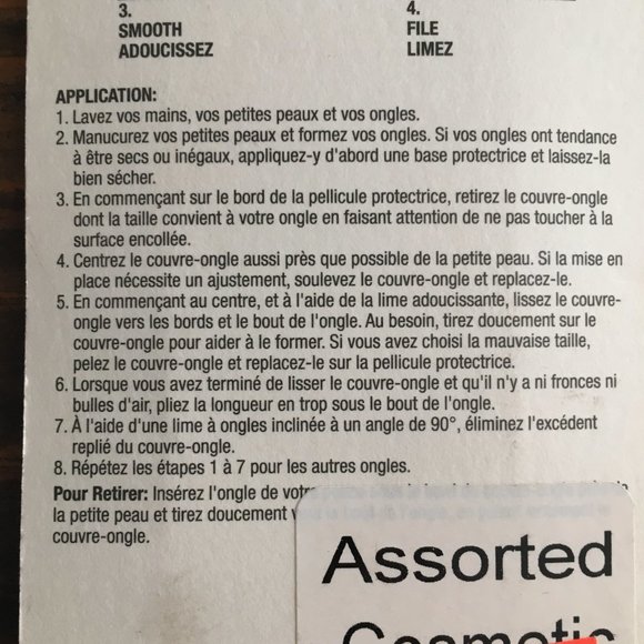 BUNDLE BONUS: [Sally Hansen] Self-Adhesive Nail Covers, Canada Flag Design | NWT - Picture 9 of 10